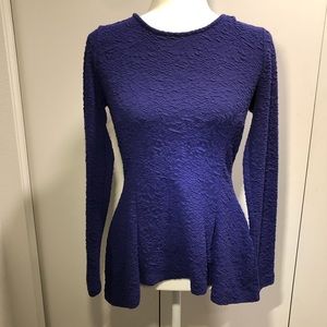 Armani Exchange peplum top